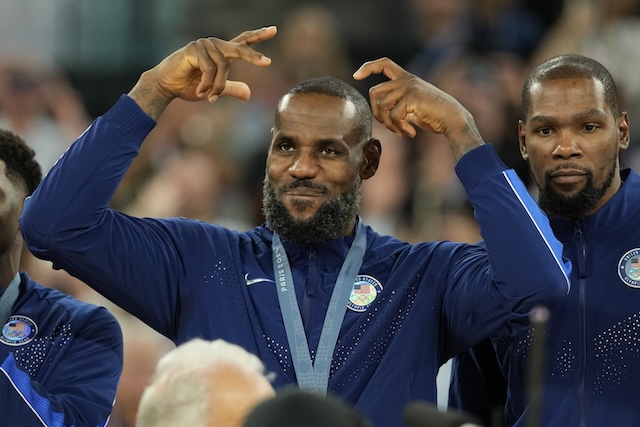 LeBron James, USA Basketball, Team USA, 2024 Olympics, France