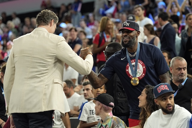 LeBron James, Pau Gasol, 2024 Olympics, USA Basketball, Team USA