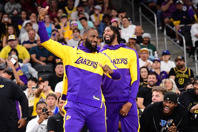 LeBron James, Anthony Davis, Lakers