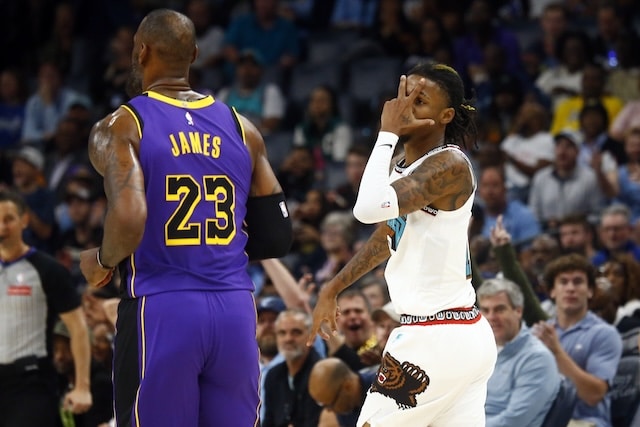 LeBron James, Ja Morant, Lakers, Grizzlies